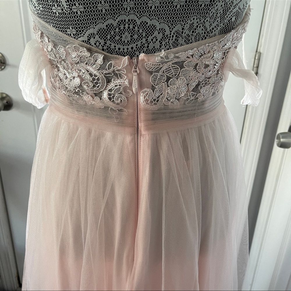 Azazie Soft Pink Dress - Picture 5 of 12